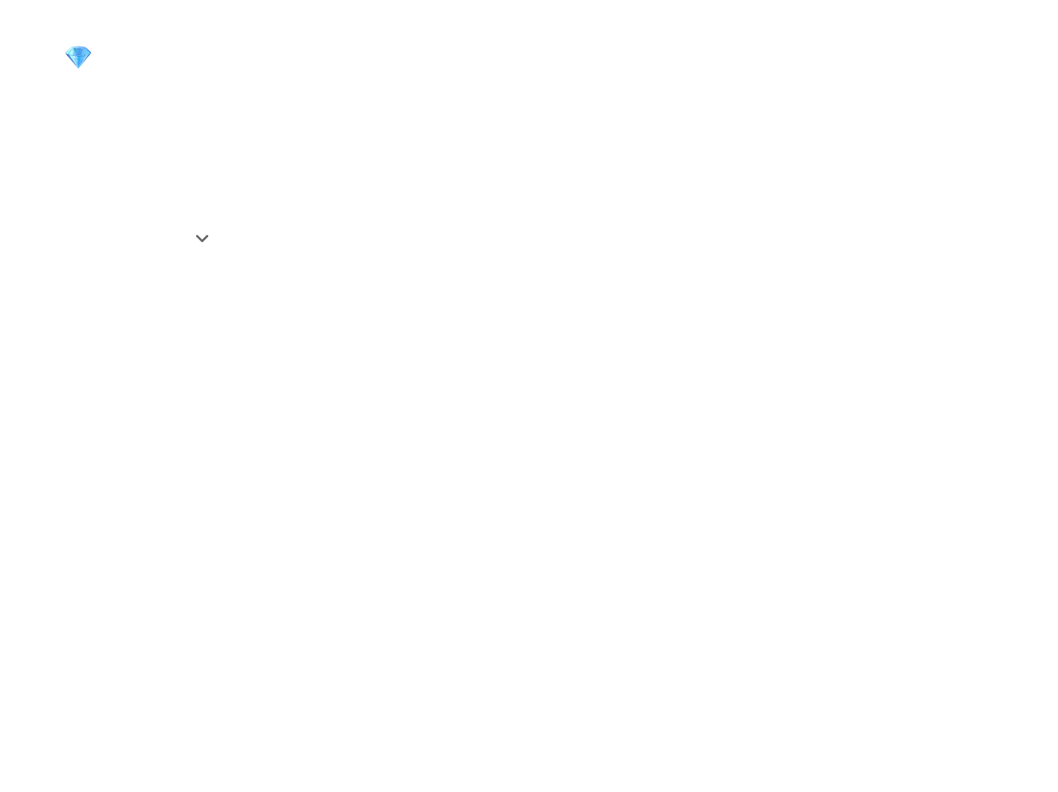 Project's usage stats tab